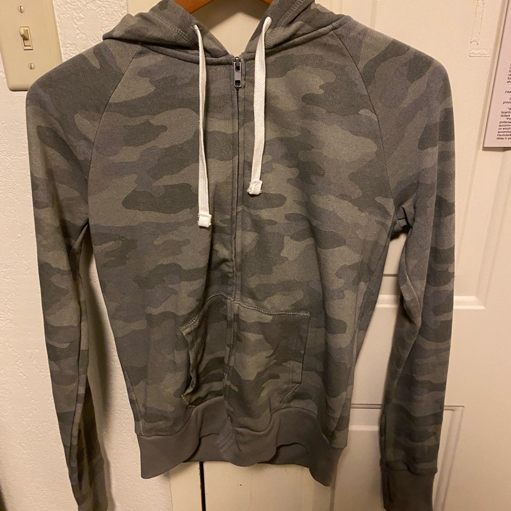 SO Camo Full Zip Hoodie